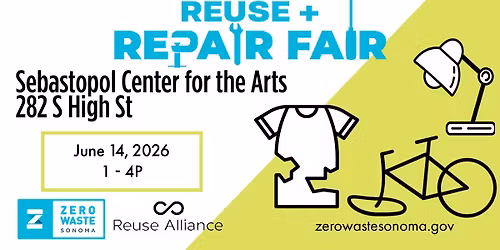 Reuse + Repair Fair - Sebastopol