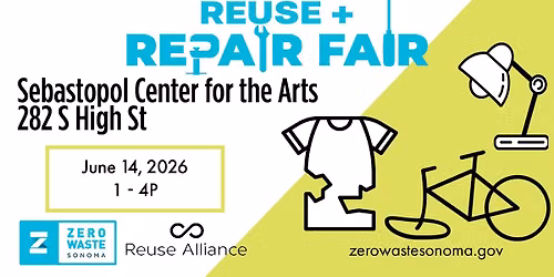 Reuse + Repair Fair - Sebastopol