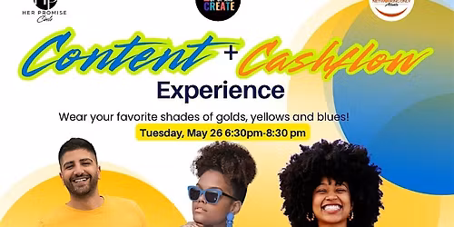 Content And Cashflow Networking Experience at  Pop Up And Create