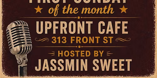 Open Mic - hosted by Jassmin Sweet