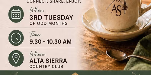 Morning Brew & Banter - 3rd Tuesday of Odd Months