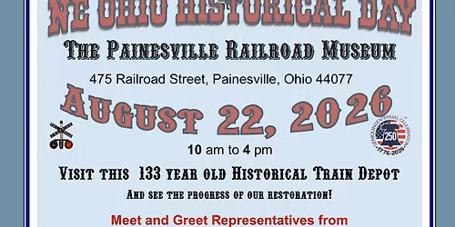 NE Ohio Historical Day At the Painesville Railroad Museum