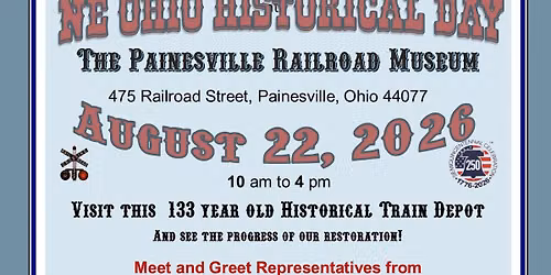 NE Ohio Historical Day At the Painesville Railroad Museum