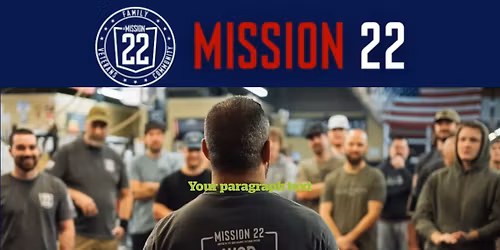 Dine to Donate - Mission 22