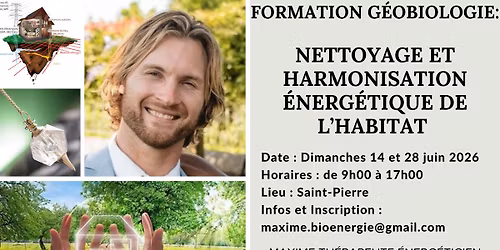 Formation Nettoyage \u00e9nerg\u00e9tique de l'habitat et Initiation \u00e0 la G\u00e9obiologie