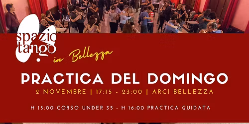 Practica del Domingo! Il Tango all'Arci Bellezza