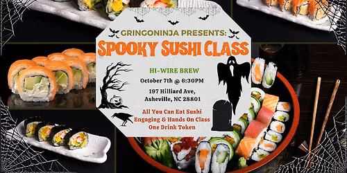 Spooky Sushi Class