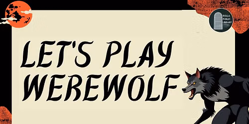 Let's Play Werewolf!