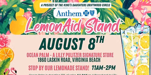 Driftwood Circle's Anthem LemonAid Sip & Shop