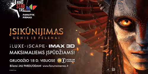 LNK Kino Startas: \u012esik\u016bnijimas. Ugnis ir pelenai