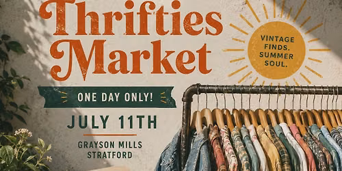 Thrifties market & social event