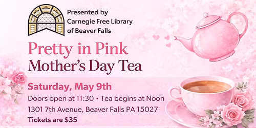 Mother's Day Tea - Pretty in Pink