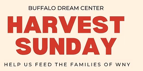 Harvest Sunday for the Mobile Food Pantry!