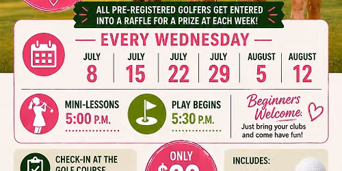 Women's "Just For Fun" Summer Golf