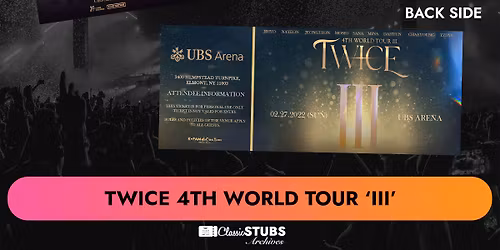 Twice Elmont Tickets