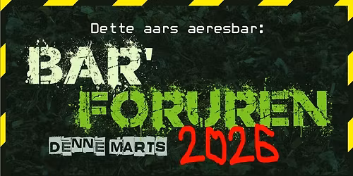 \u00c6resbar: Bar' Foruren