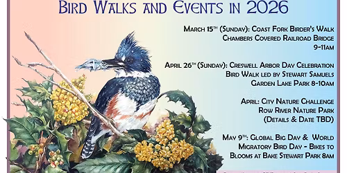 CF Bird Walk - March 15th