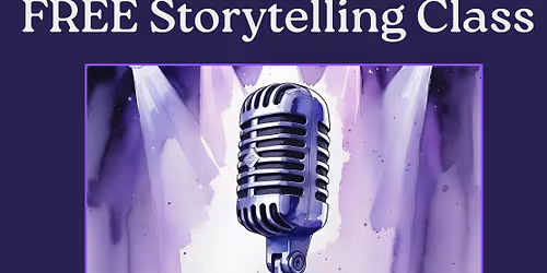 FREE Storytelling Class at the Seymour Center