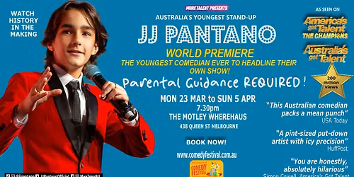 Geelong Comedy Festival - JJ Pantano