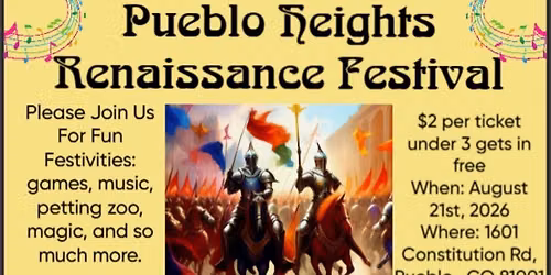 Pueblo Heights Renaissance Fair
