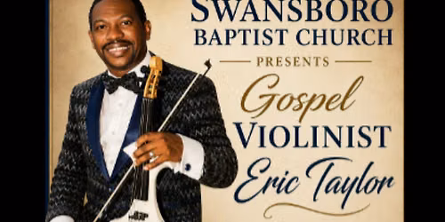 Gospel Violinist Eric Taylor LIVE in Concert