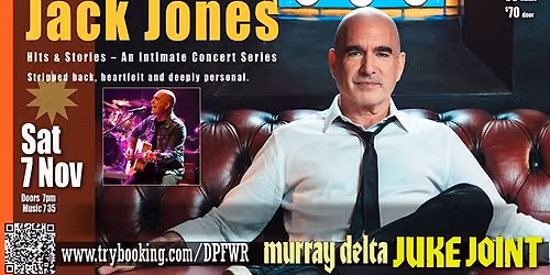 Jack Jones - Hits & Stories \u2013 An Intimate Concert Series