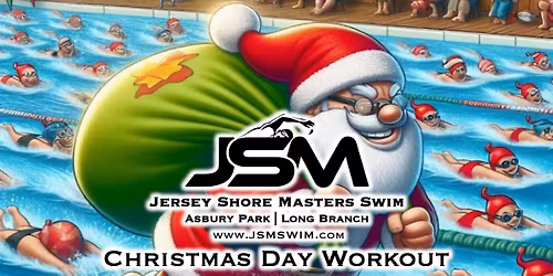 JSM\/Asbury Masters Swim: Christmas Day Swim (7-8am)