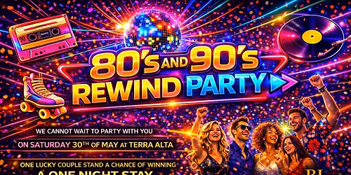 80's AND 90's REWIND PARTY 