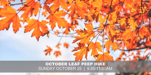October Leaf Peep Hike