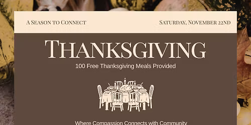 A Season To Connect - Free Thanksgiving Groceries!