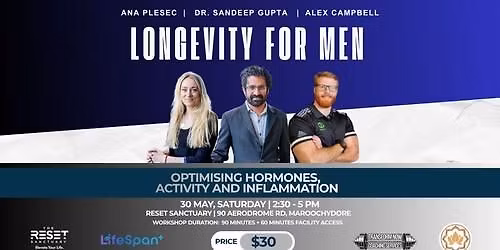 Longevity for Men Workshop
