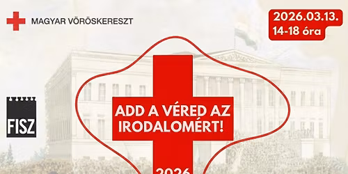 Add a v\u00e9red az irodalom\u00e9rt! 2026 \/\/ Felolvas\u00e1ssal egybek\u00f6t\u00f6tt v\u00e9rad\u00e1s