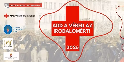 Add a v\u00e9red az irodalom\u00e9rt! 2026 \/\/ Felolvas\u00e1ssal egybek\u00f6t\u00f6tt v\u00e9rad\u00e1s