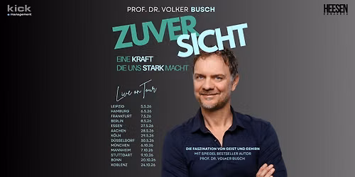 Prof. Dr. Volker Busch - Zuversicht - Stuttgart - im Wizemann