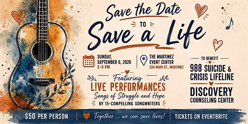 Save a Life Sunday: Live Music Fundraiser