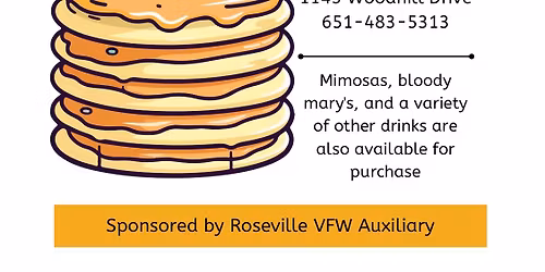 Pancake Breakfast sponsored by The Auxiliary 