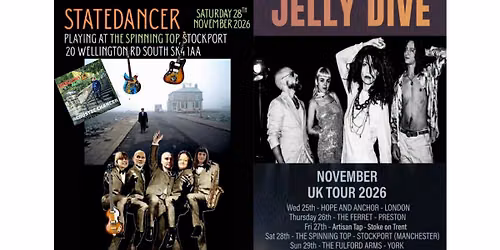 JELLY DIVE \/ STATE DANCER \/ OPERATION ALAN \/ DAVE ASTON