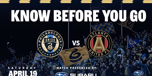 Parking Philadelphia Union at Atlanta United FC