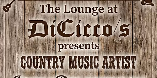 COUNTRY MUSIC ARTIST JOHN PEMBERTON AT THE LOUNGE AT DICICCOS IN CLOVIS 