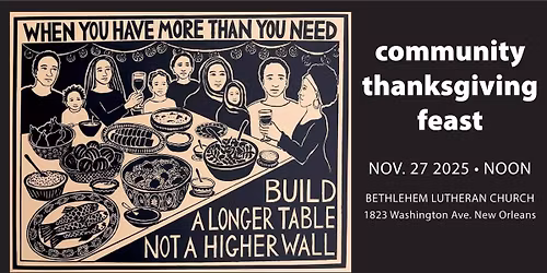 Community Thanksgiving Feast