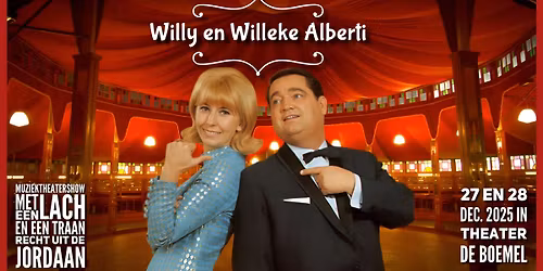 Willy en Willeke Alberti. Kleinkunstshow uit de Jordaan.