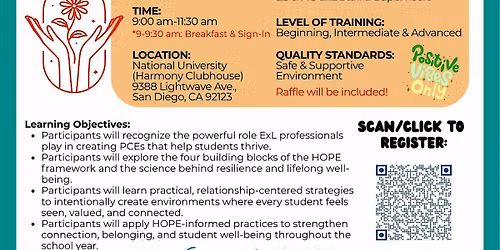 HOPE Starts With Us: The Power of Positive Experiences in Expanded Learning