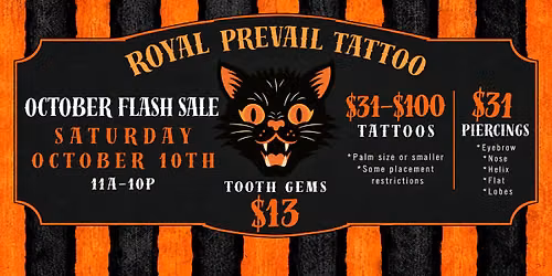 October 10th Flash Sale