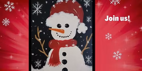 Snowman & Sprinkles! - Kids Paint Party!