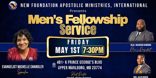 Men's Fellowship Service!