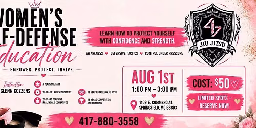 Women\u2019s Self Defense Class
