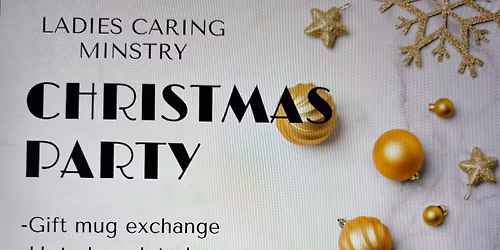 Ladies Caring Ministry Christmas Party