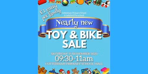 Nearly New Toy & Bike Sale