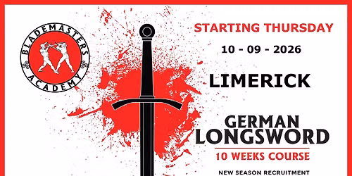 German Longsword Course - Limerick