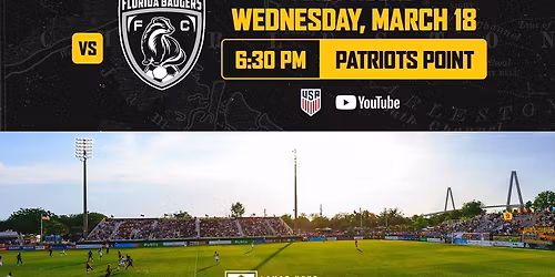U.S. Open Cup: First Round - Charleston Battery vs. Florida Badgers FC